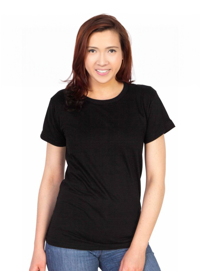 Unisex Standart Regular Promosyon Siyah Tişört